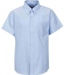 Unisex Short Sleeve Oxford