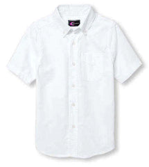 Unisex Short Sleeve Oxford